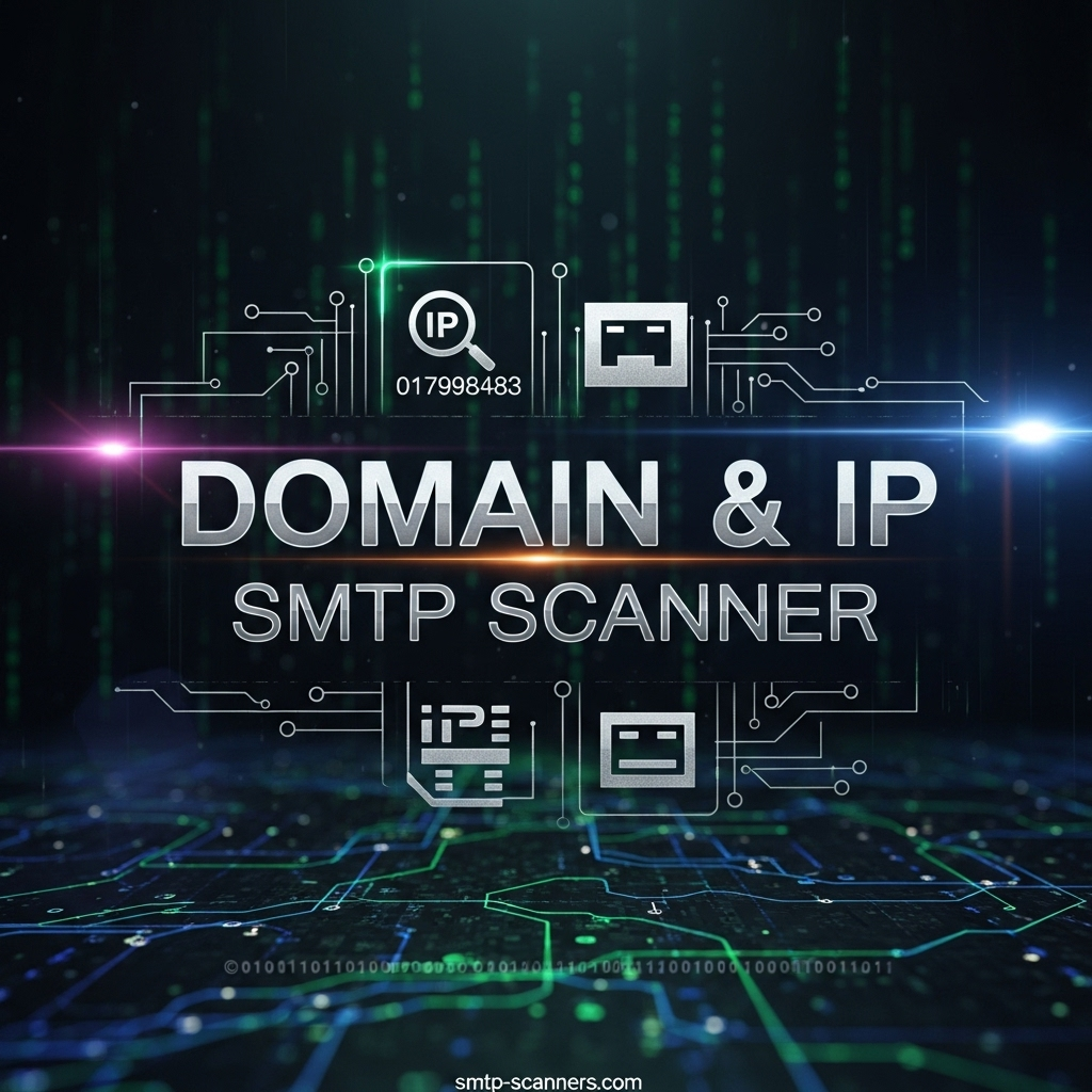 Domain & IP SMTP Scanner 2025 v.2