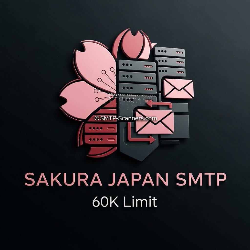 Sakura Japan SMTP – 60K Limit