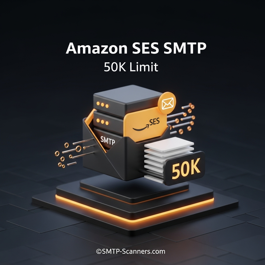 Amazon SES SMTP – 50K Limit