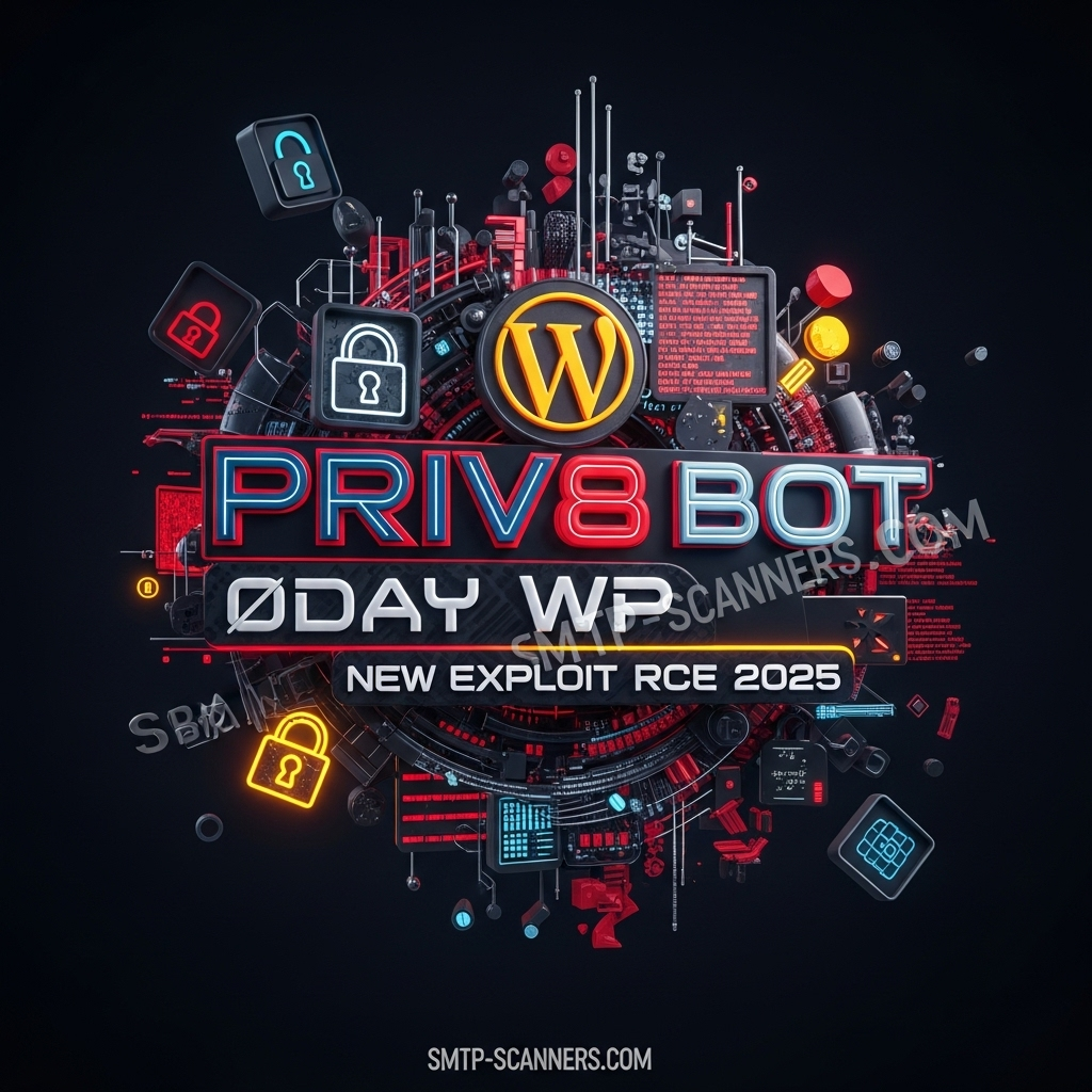 Priv8 Bot 0day WP New Exploit RCE 2025