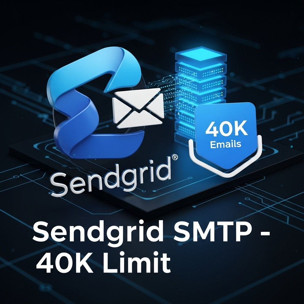 Sendgrid SMTP – 40K Limit